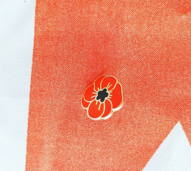 Poppy Pin Badge