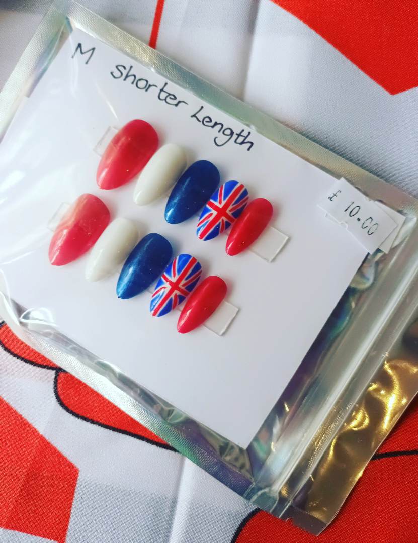 Union Jack Nails