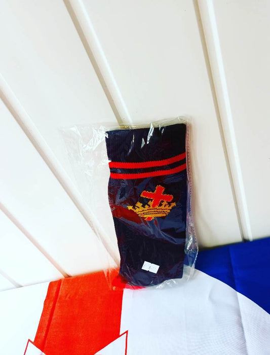 Royal Black Socks