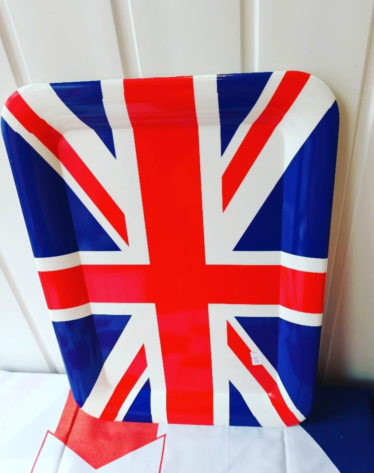 Union Jack Sandwich Tray