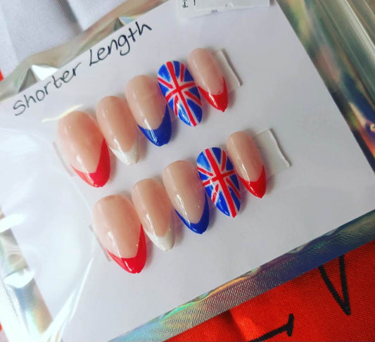 Union Jack Nails