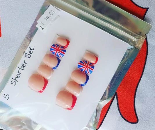 Union Jack Nails