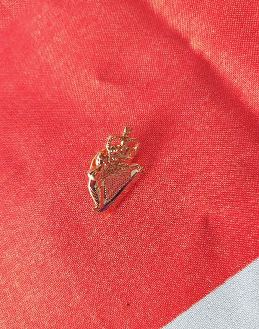 UDR Harp Pin Badge