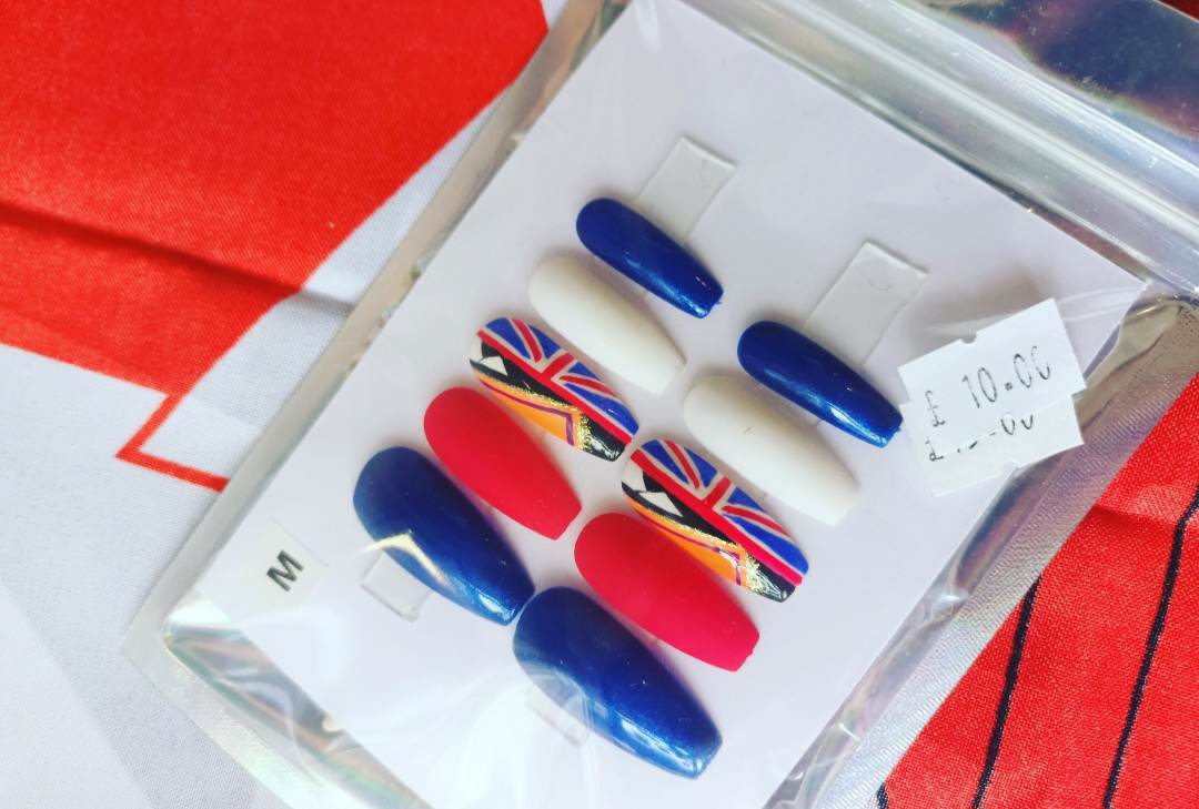 Union Jack / Orange Order Nails